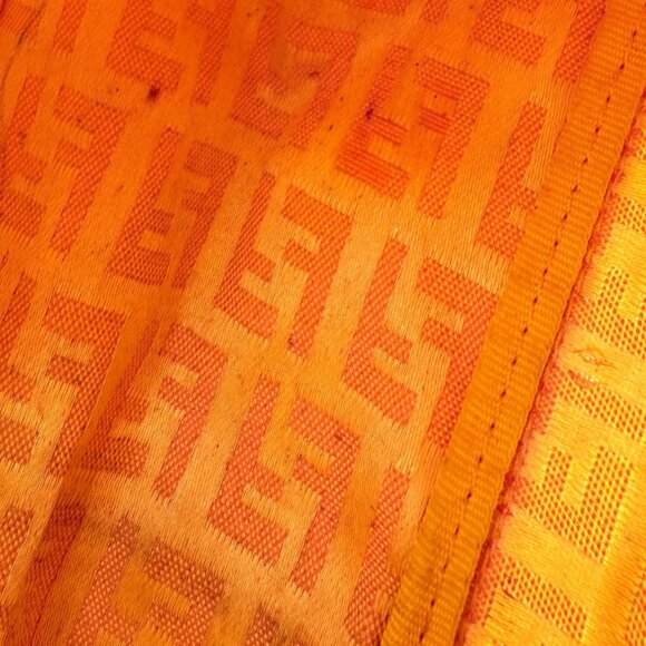 Fendi Zucca Zuccino Pink Canvas Pochette Shoulder Bag - Picture 13 of 16